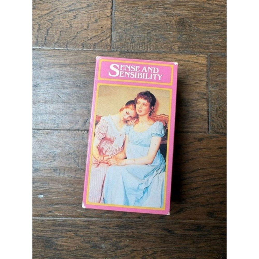 Sense and Sensibility VHS 2 Tape Set BBC Jane Austen CBS Fox Video 1987 Vintage